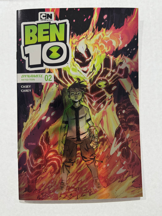 BEN 10 #2 NM 1:7 Q Foil Variant