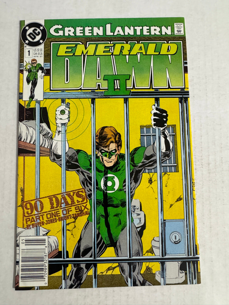GREEN LANTERN EMERALD DAWN II #1 VF NEWSSTAND