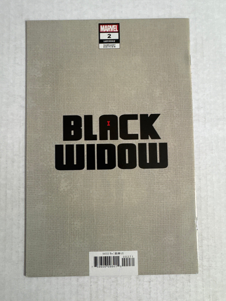 BLACK WIDOW #1 Vol 8 NM 1:500 Virgin J Scott Campbell Variant