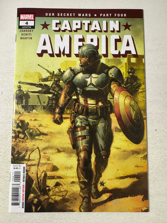 CAPTAIN AMERICA #4 Vol 12 NM