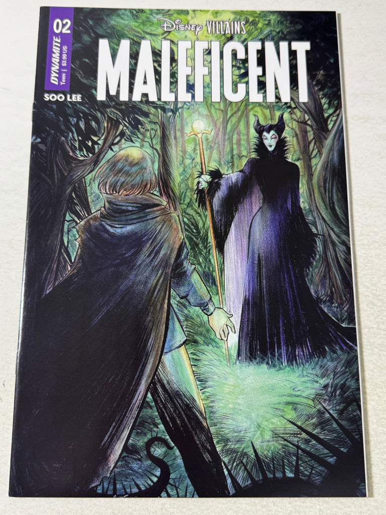 DISNEY VILLAINS : MALEFICENT #2 NM Soo Lee B Variant