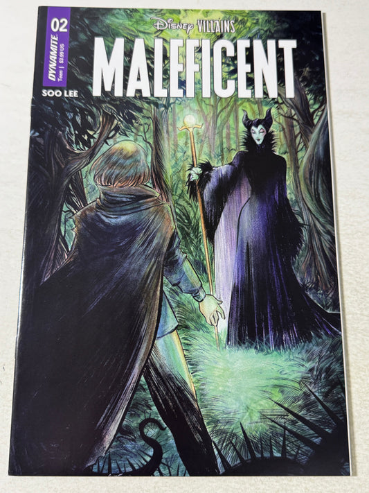 DISNEY VILLAINS : MALEFICENT #2 NM Soo Lee B Variant