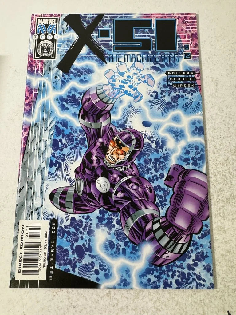 X-51 MACHINE MAN #12 NM Erik Larsen Cover