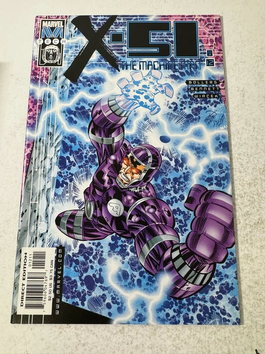X-51 MACHINE MAN #12 NM Erik Larsen Cover