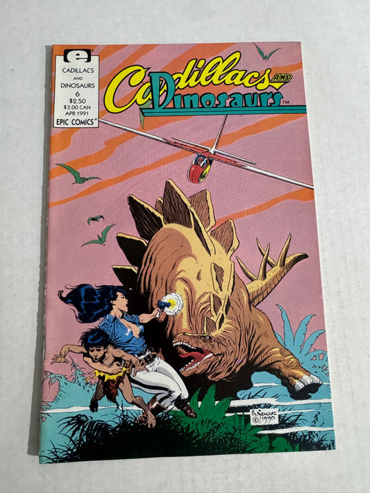CADILLACS AND DINOSAURS #6 NM- Mark Schultz Cover