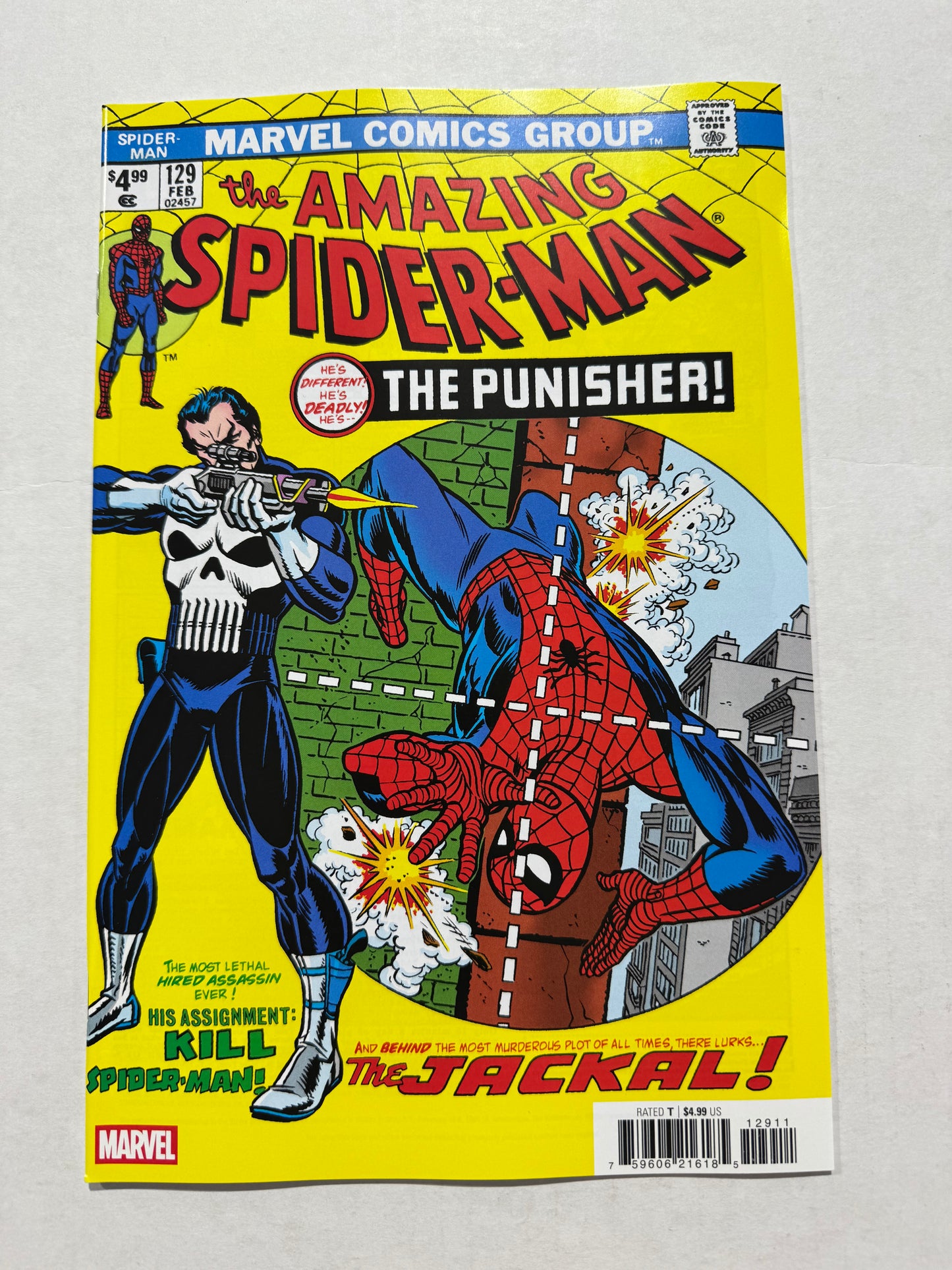 AMAZING SPIDER-MAN #129 NM Facsimile 2026