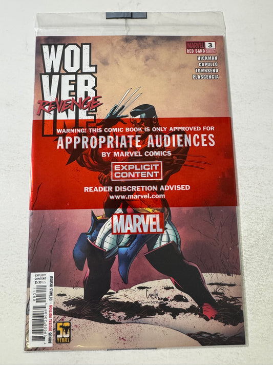 WOLVERINE REVENGE #3 NM Sealed Red Band Edition