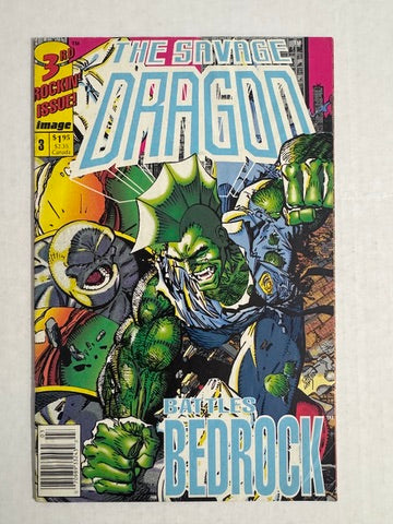 SAVAGE DRAGON #3 FN/VF NEWSSTAND