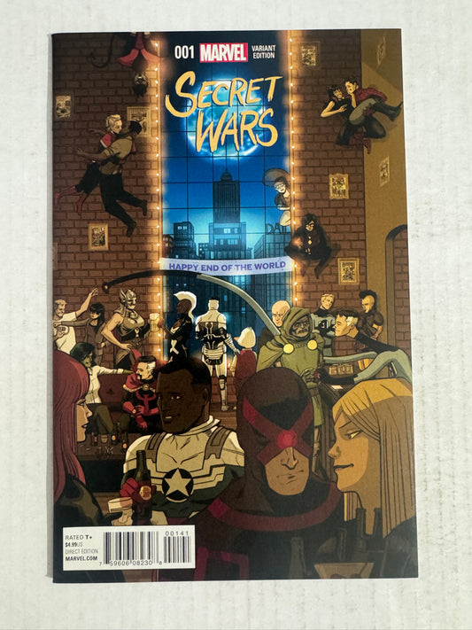 SECRET WARS #1 NM Chip Zdarskey Party Variant
