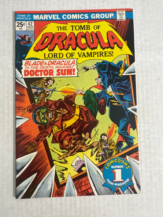 THE TOMB OF DRACULA #42 VF