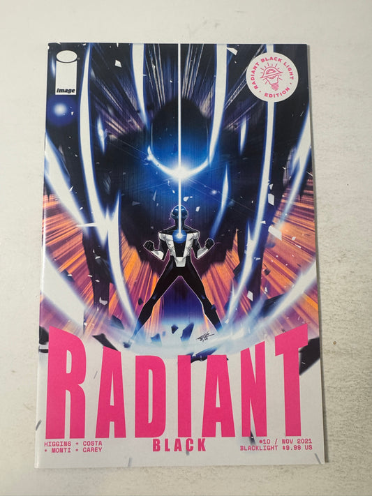 RADIANT BLACK #10 NM Black Light Variant