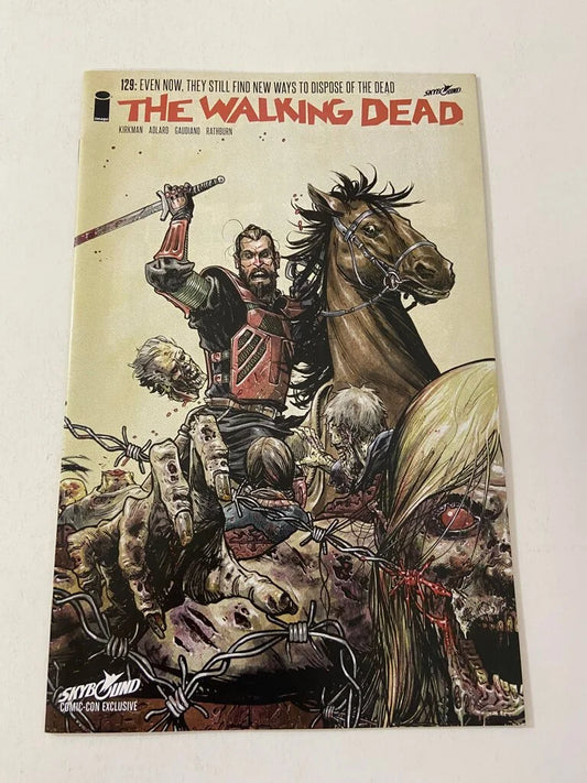 THE WALKING DEAD #129 NM SDCC Matthew Roberts Variant