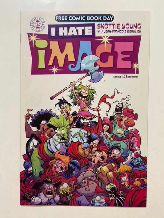 I HATE IMAGE FCBD NM Skottie Young Cover