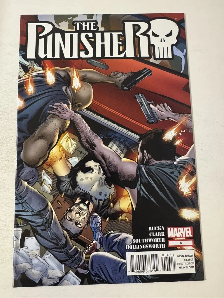PUNISHER #6 Vol 8 NM Bryan Hitch Cover