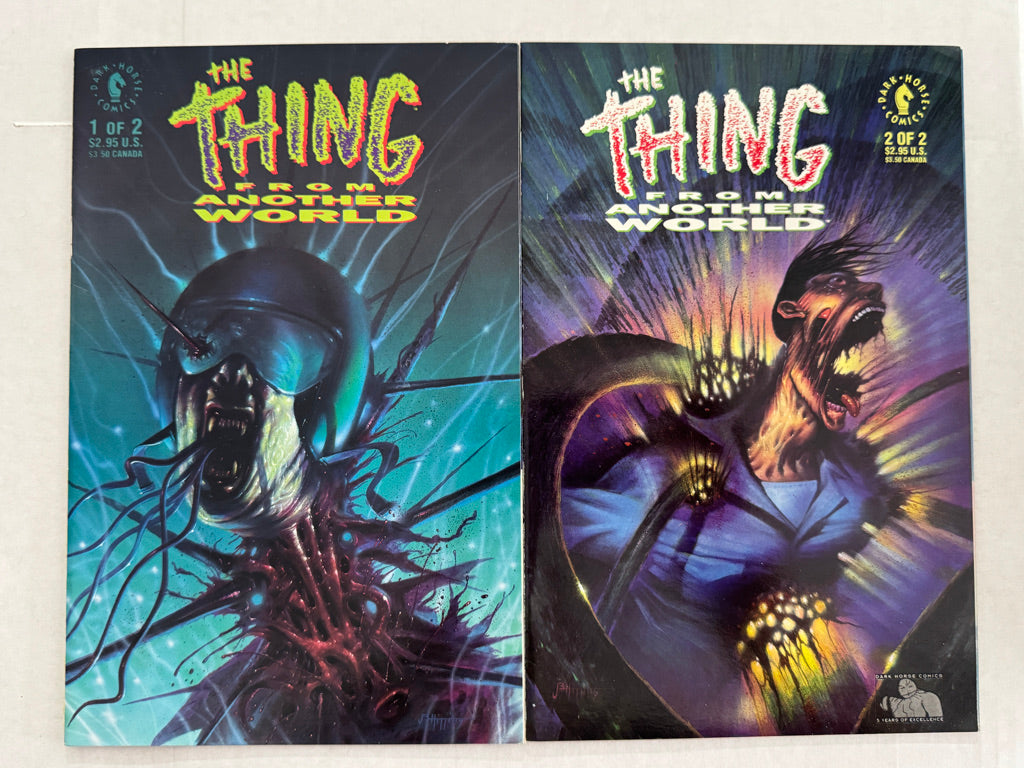 THE THING FROM ANOTHER WORLD #1-2 VF/NM SET