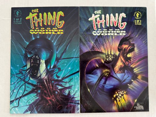 THE THING FROM ANOTHER WORLD #1-2 VF/NM SET