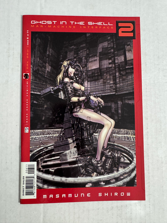 GHOST IN THE SHELL 2 Man-Machine Interface  #6 NM Masamune Shirow Cover