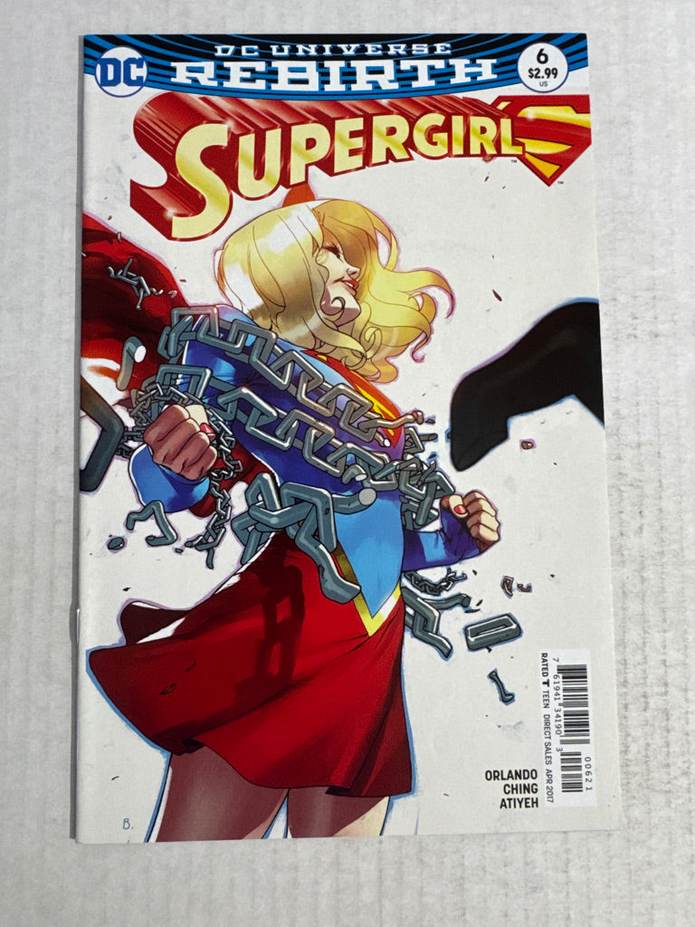 SUPERGIRL #6 Vol 7 NM Bengal Variant