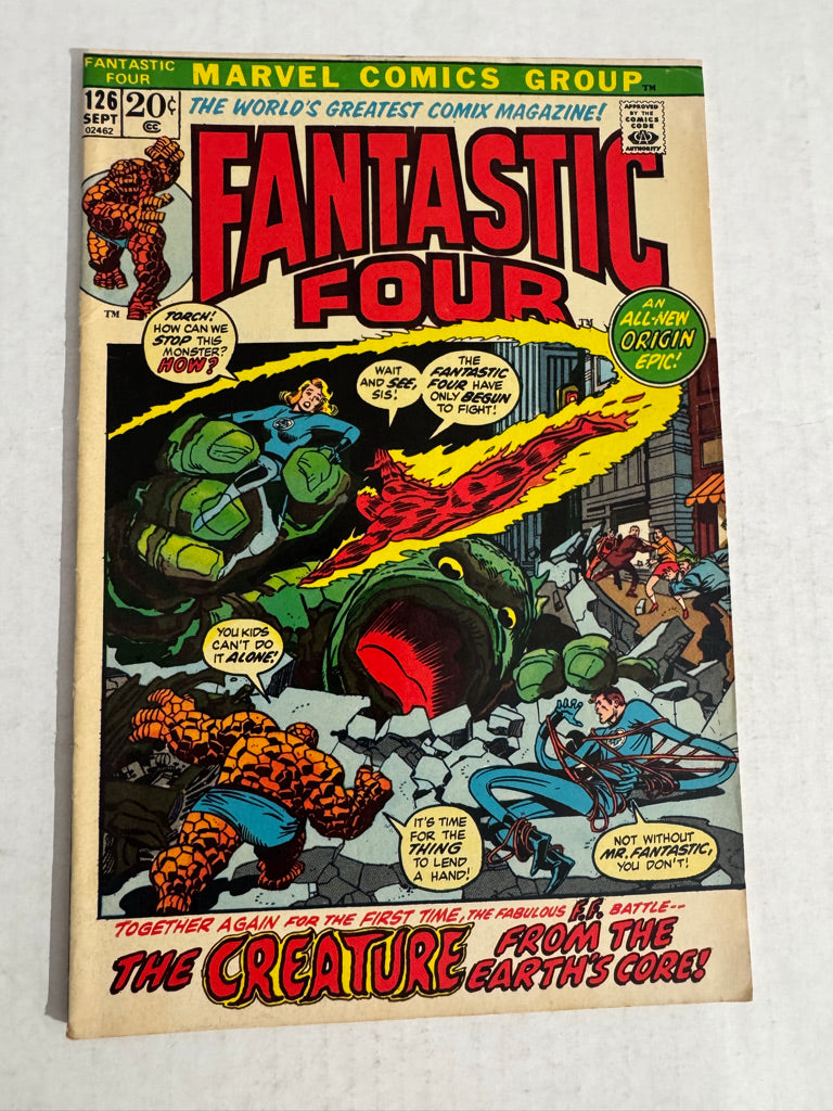 FANTASTIC FOUR #126 VF/NM