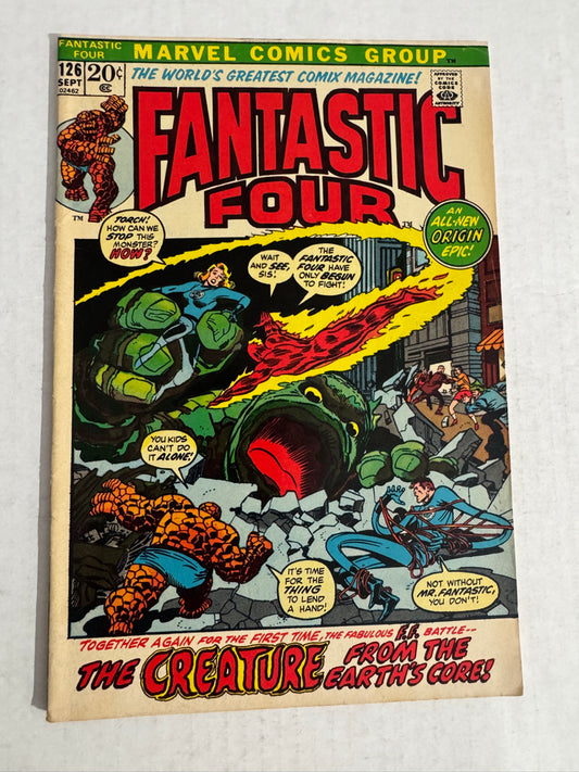 FANTASTIC FOUR #126 VF/NM
