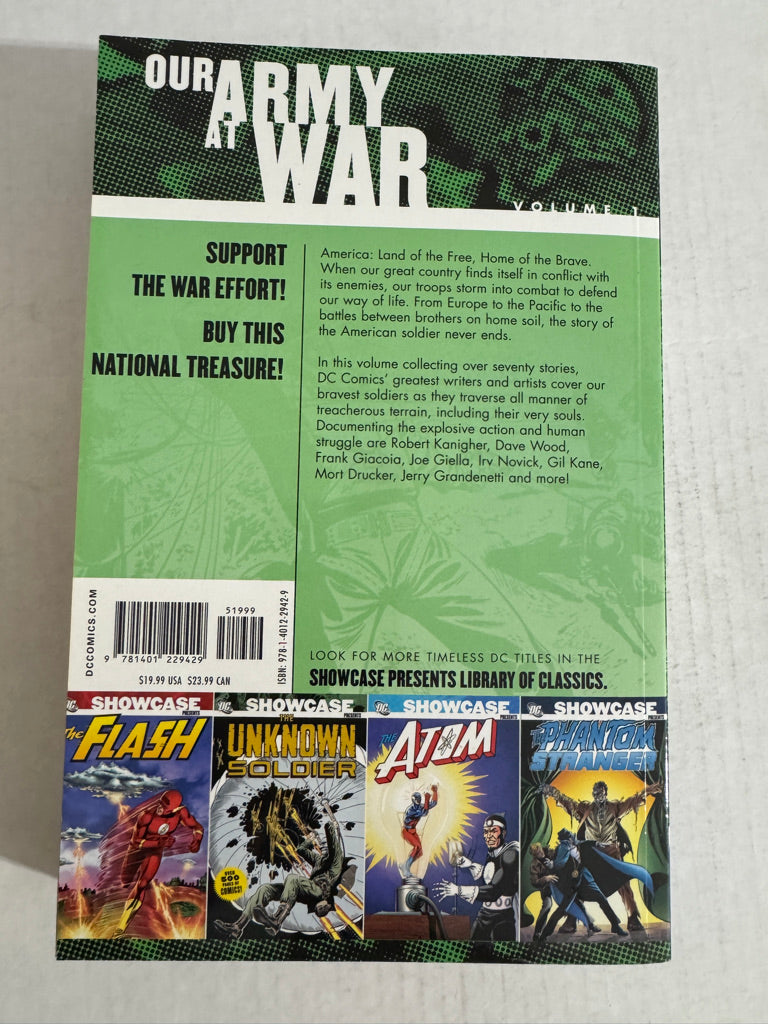 SHOWCASE PRESENTS OUR ARMY AT WAR Vol 1 TPB NM OOP