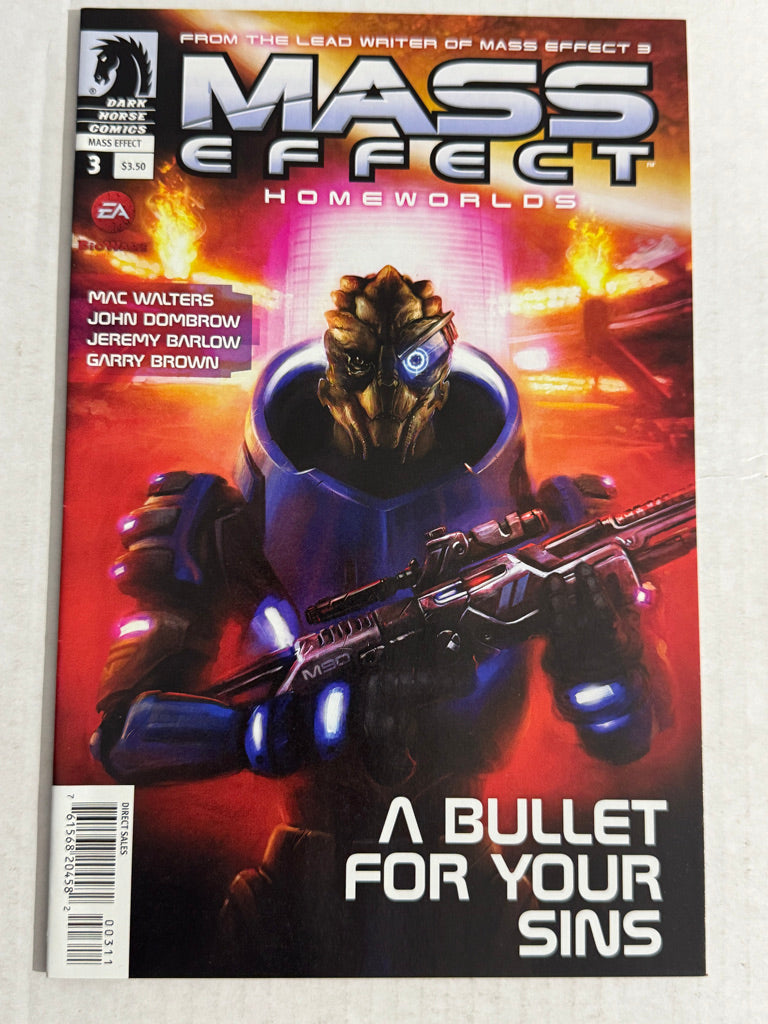 MASS EFFECT Homeworlds #3 NM-