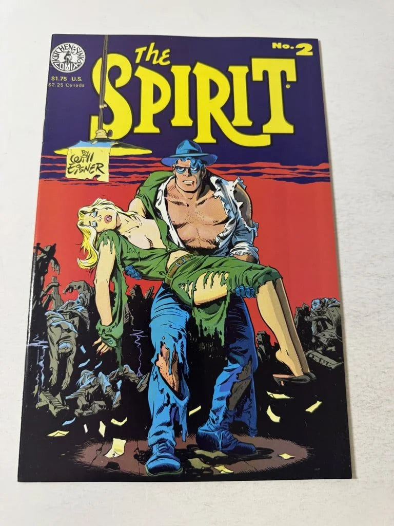 THE SPIRIT #2 NM- (Kitchen Sink)