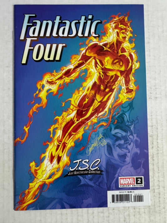 FANTASTIC FOUR #2 Vol 8 NM J Scott Campbell Variant