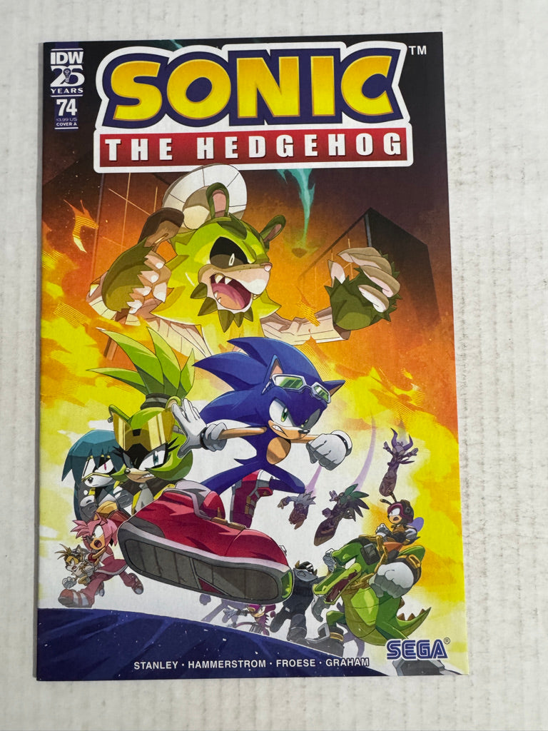 SONIC THE HEDGEHOG #74 NM