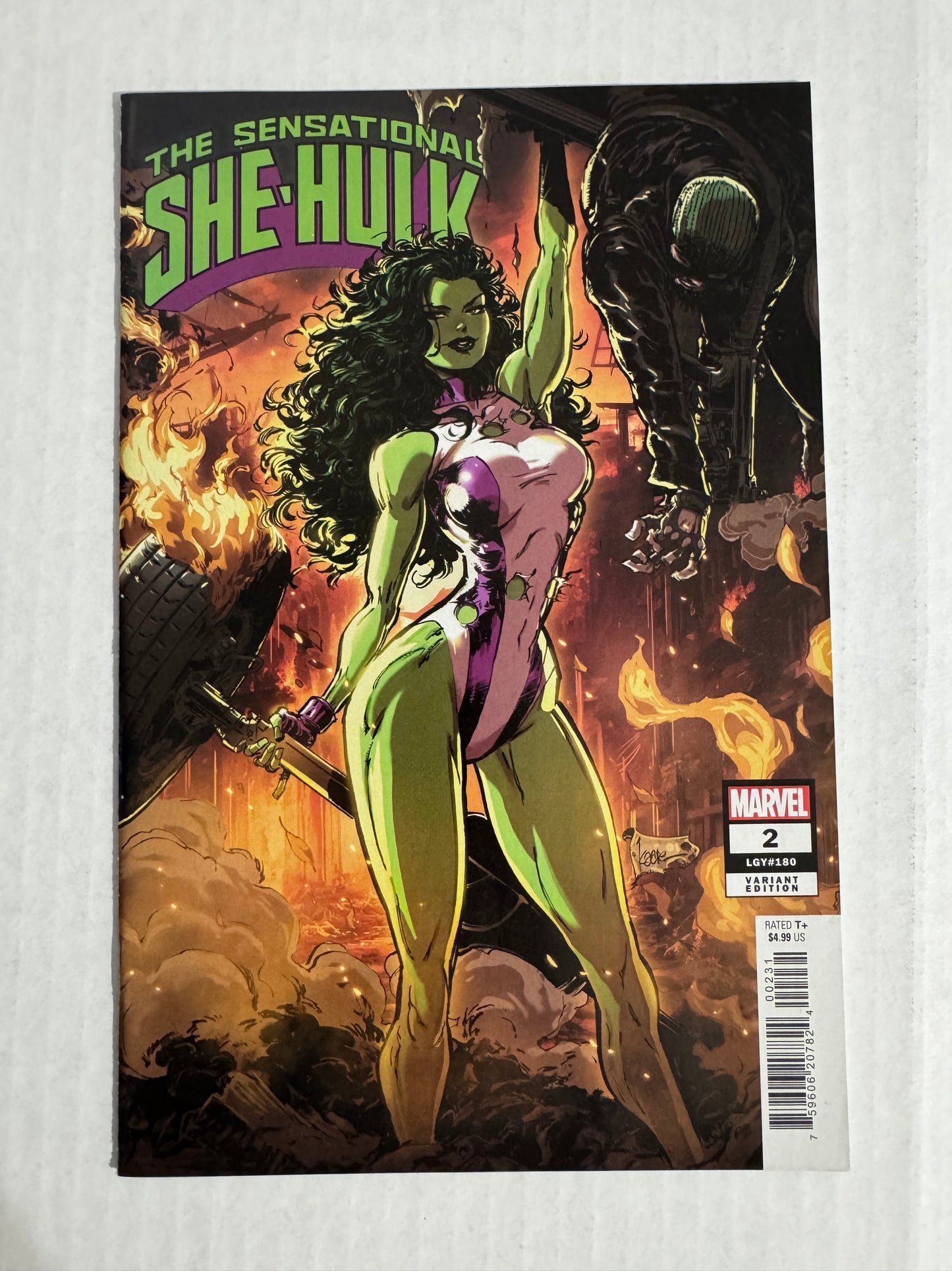 SENSATIONAL SHE-HULK #2 Vol 2 NM Kaare Andrews Variant