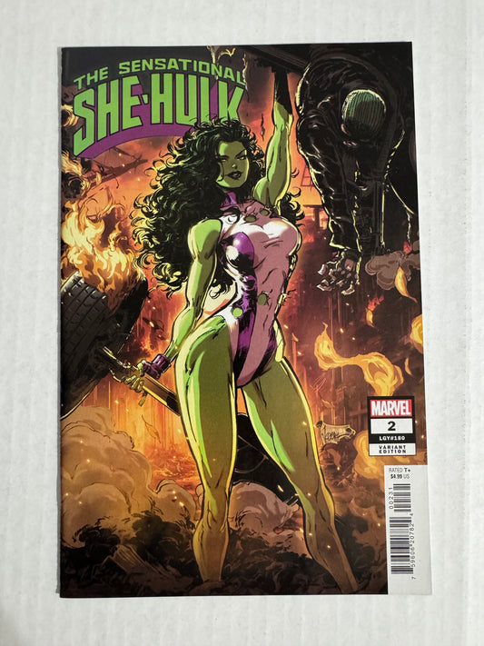 SENSATIONAL SHE-HULK #2 Vol 2 NM Kaare Andrews Variant