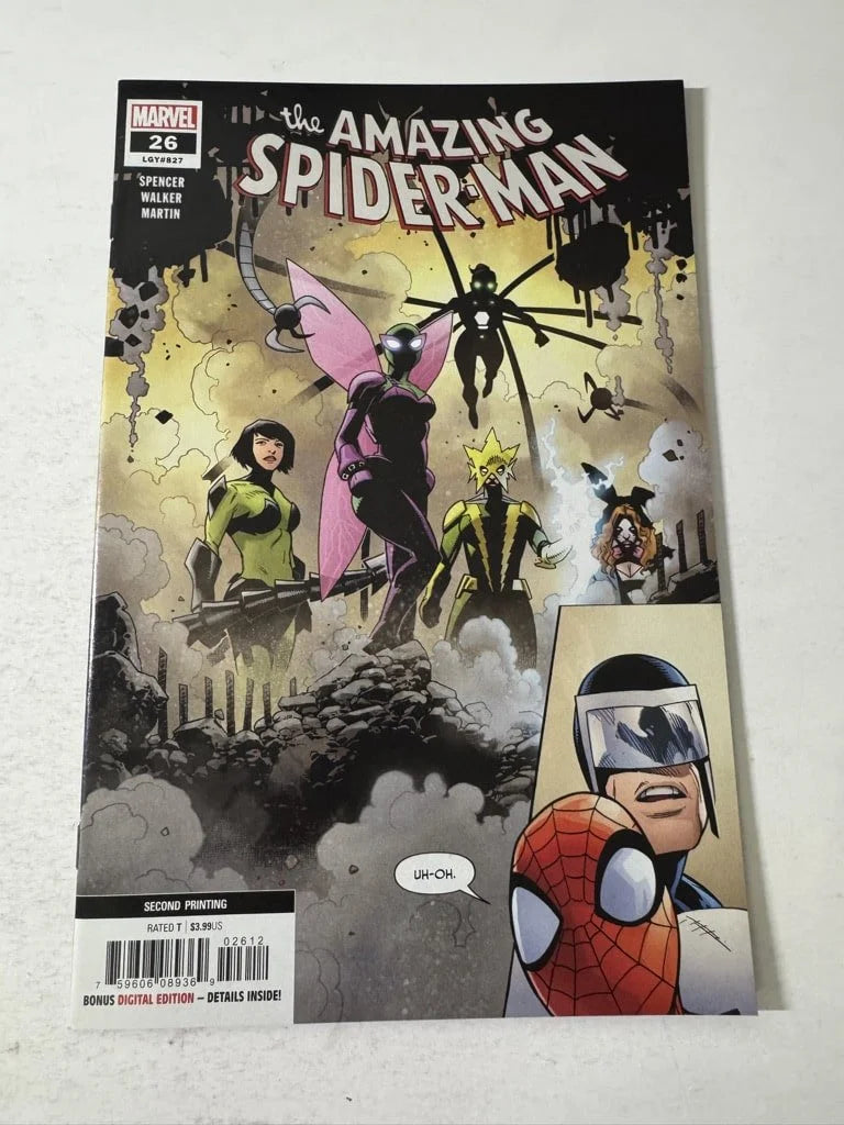 AMAZING SPIDER-MAN #26 Vol 5 NM 2nd Print Variant  1ST APPEARANCE