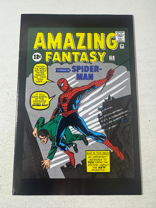 AMAZING FANTASY #15 VF+ 2001 Toybiz Promo