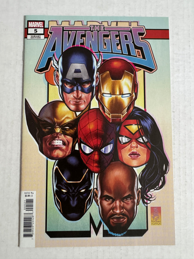 AVENGERS #5 Vol 8 NM Mark Brooks Variant