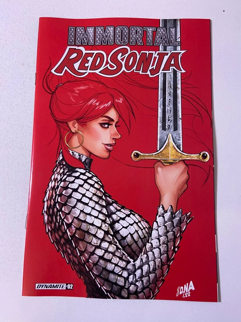 IMMORTAL RED SONJA #2 NM David Nakayama Cover