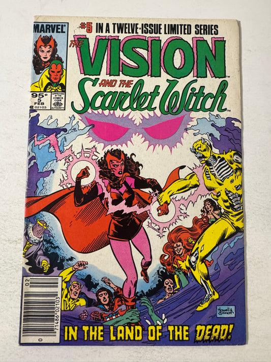 VISION AND THE SCARLET WITCH #5 Vol 2  FN/VF CANADIAN PRICE VARIANT