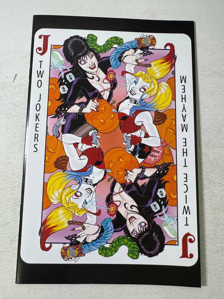 HARLEY QUINN X ELVIRA #1 NM Blind Bag Amanda Conner ZE Variant