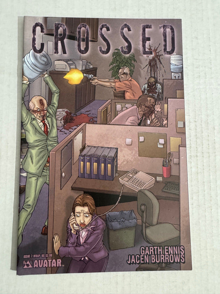 CROSSED #7 VF/NM  Jacen Burrows Wrap Variant