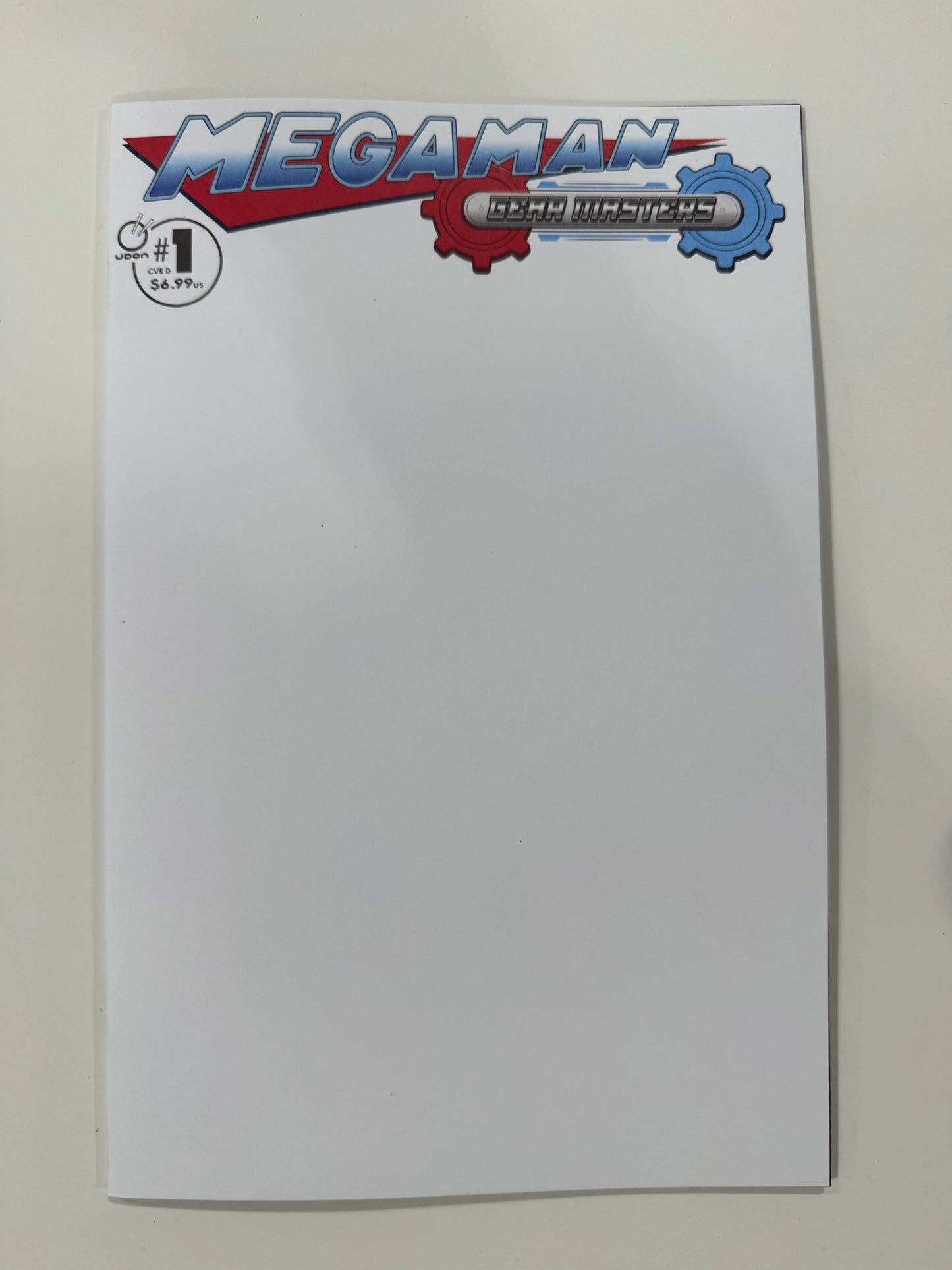 MEGA MAN: GEAR MASTERS #1 NM Blank Variant