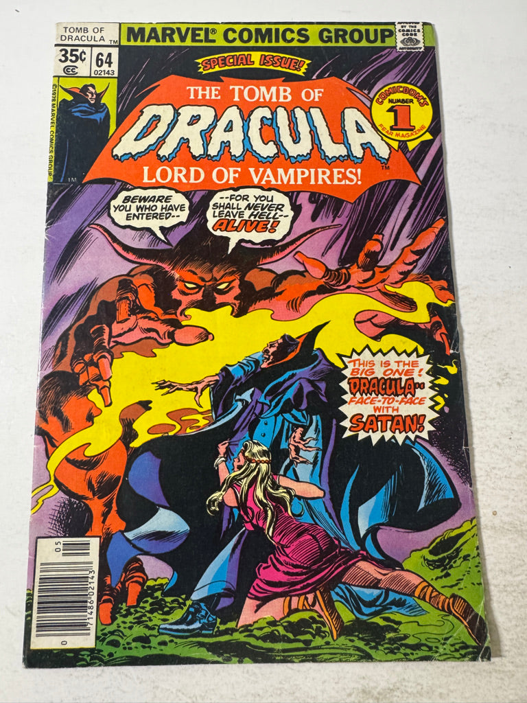 THE TOMB OF DRACULA #64 VG-