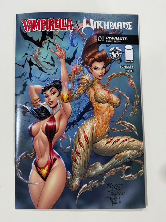 VAMPIRELLA x WITCHBLADE SPECIAL #1 NM Cover N John Royle Variant