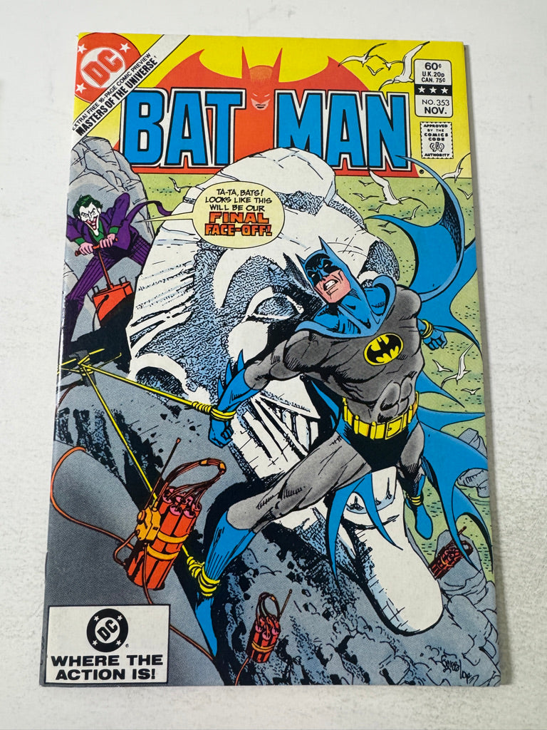 BATMAN #353 VF Masters of The Universe Preview