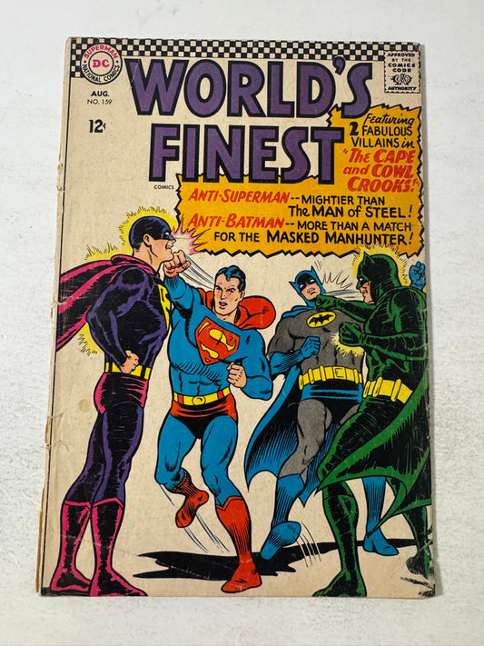 WORLD'S FINEST COMICS #159 GD
