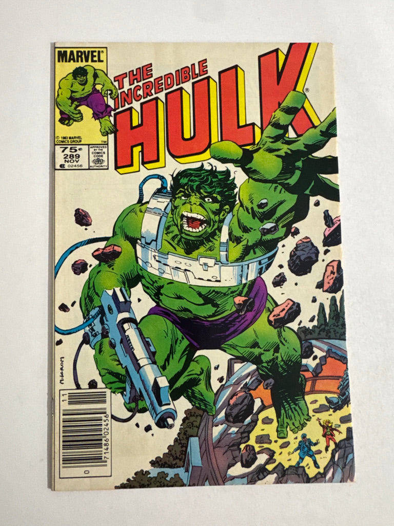 INCREDIBLE HULK #289 VF/NM CANADIAN PRICE VARIANT