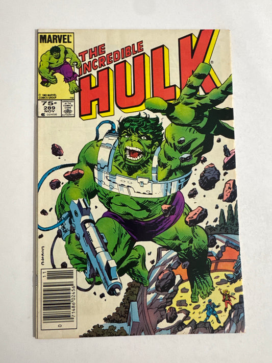 INCREDIBLE HULK #289 VF/NM CANADIAN PRICE VARIANT