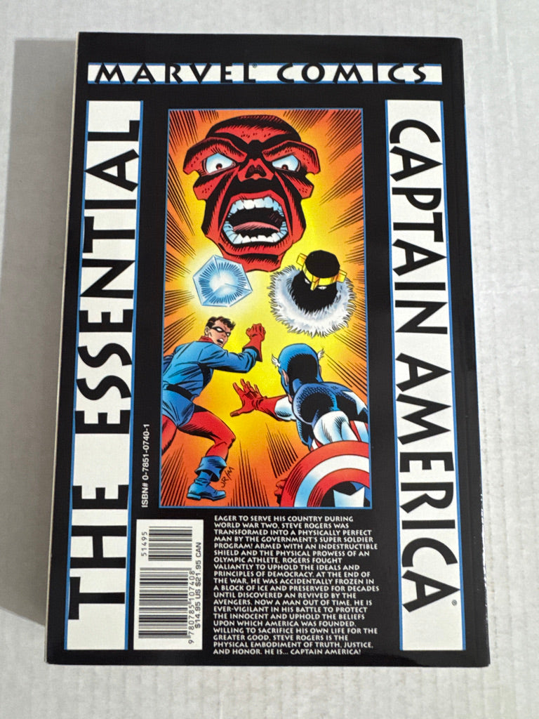 MARVEL COMICS THE ESSENTIAL CAPTAIN AMERICA Vol 1 TPB NM OOP