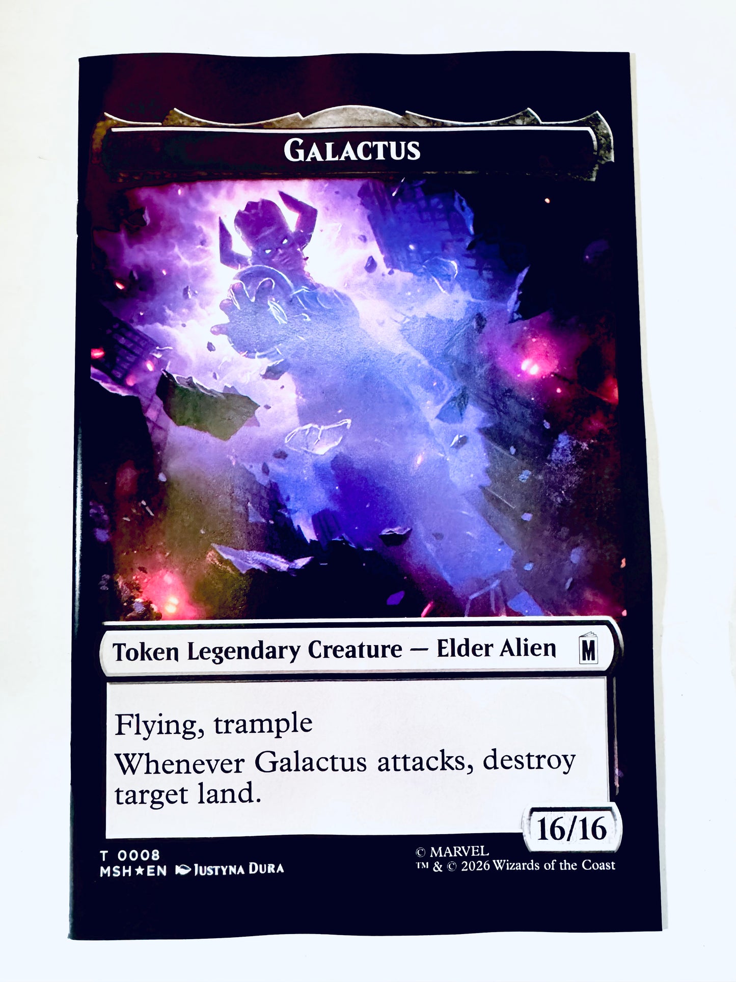 ULTIMATE IMPACT: REBORN #2 NM Justyna Dura Magic: the Gathering Variant