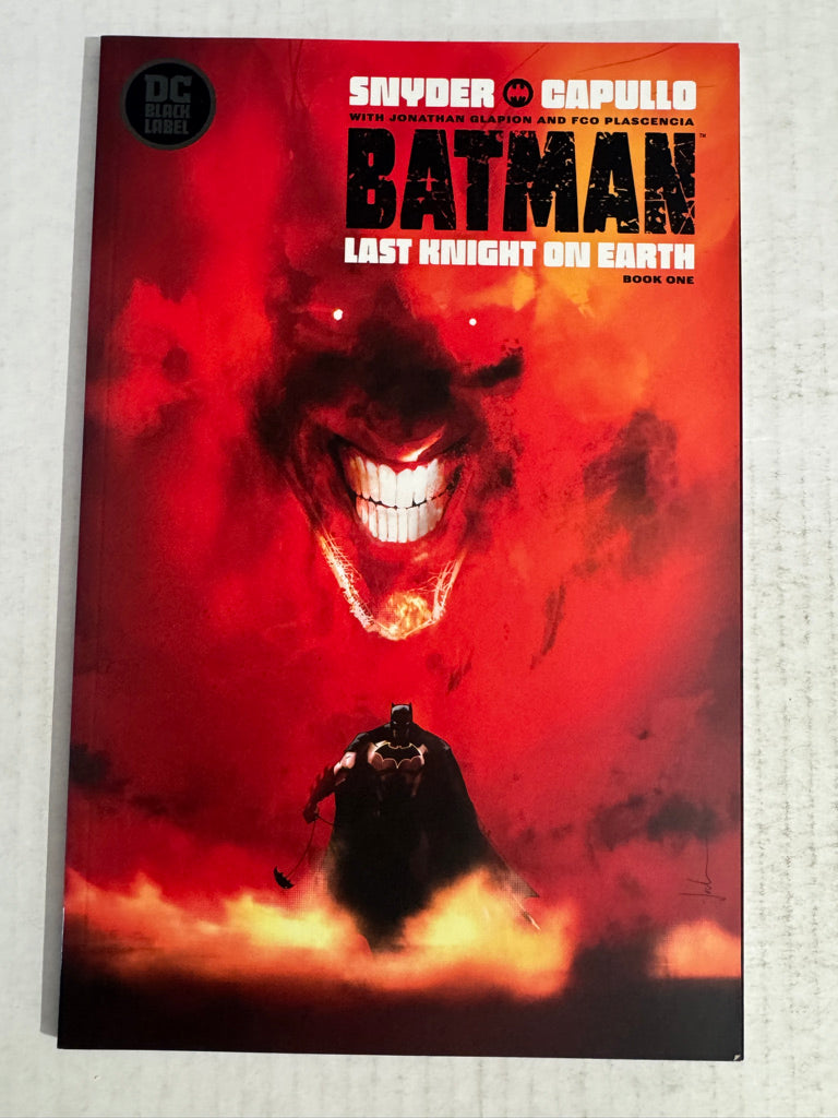 BATMAN LAST KNIGHT ON EARTH #1 NM Jock Variant