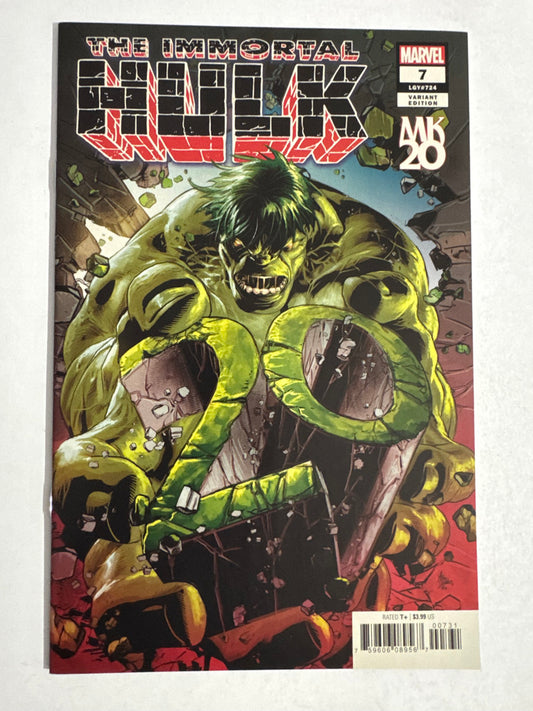 IMMORTAL HULK #7 NM 1:25 Mike Deodato Jr Variant