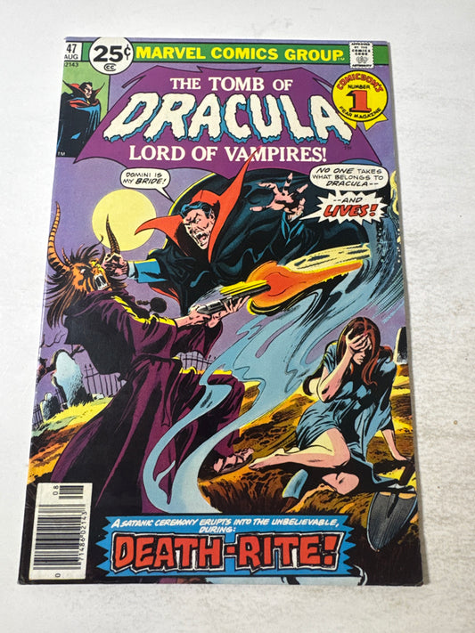 THE TOMB OF DRACULA #47 FN/VF
